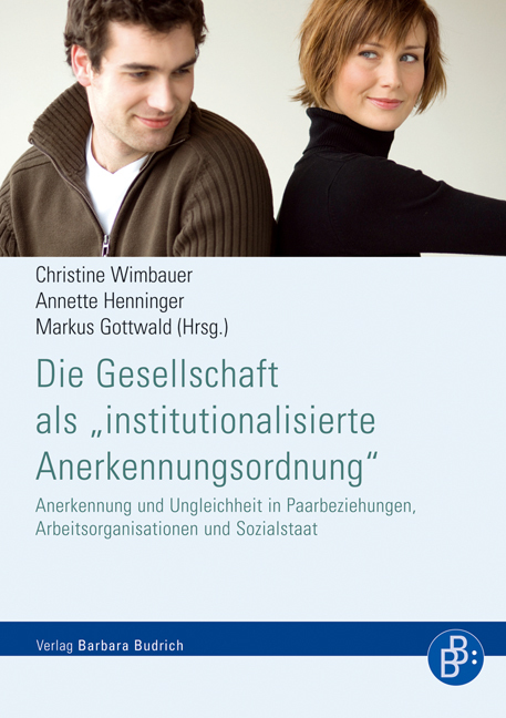 Cover: 9783866491267 | Die Gesellschaft als 'institutionalisierte Anerkennungsordnung' | Buch