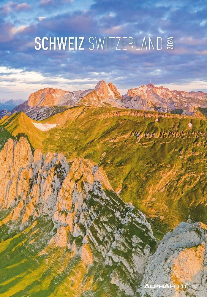 Cover: 4251732335045 | Schweiz 2024 - Bild-Kalender 23,7x34 cm - Switzerland -...