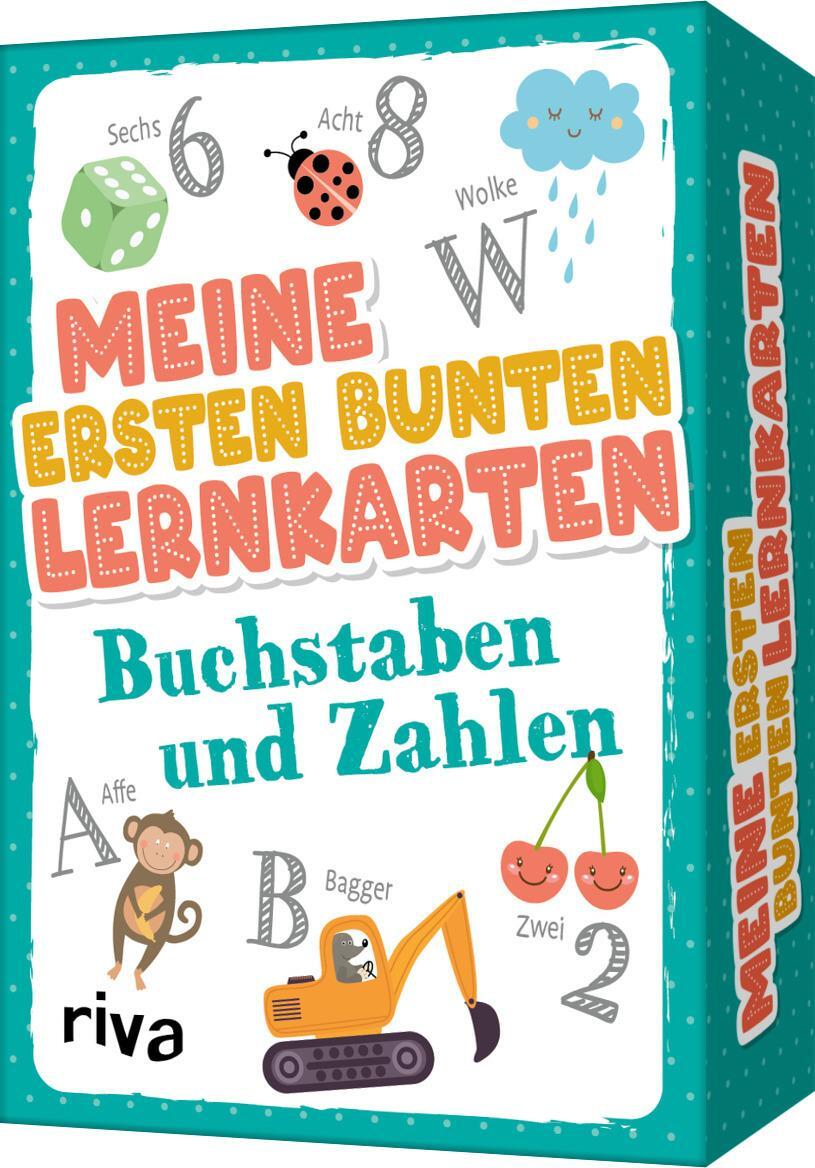 Cover: 9783742318800 | Meine ersten bunten Lernkarten - Buchstaben und Zahlen | Box | Deutsch