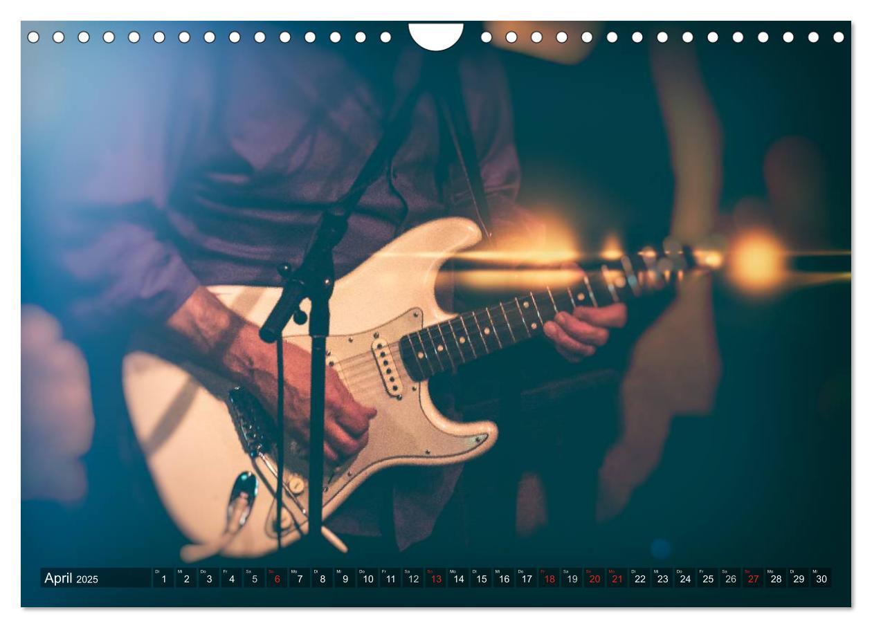 Bild: 9783435574384 | Gitarren - Live (Wandkalender 2025 DIN A4 quer), CALVENDO...