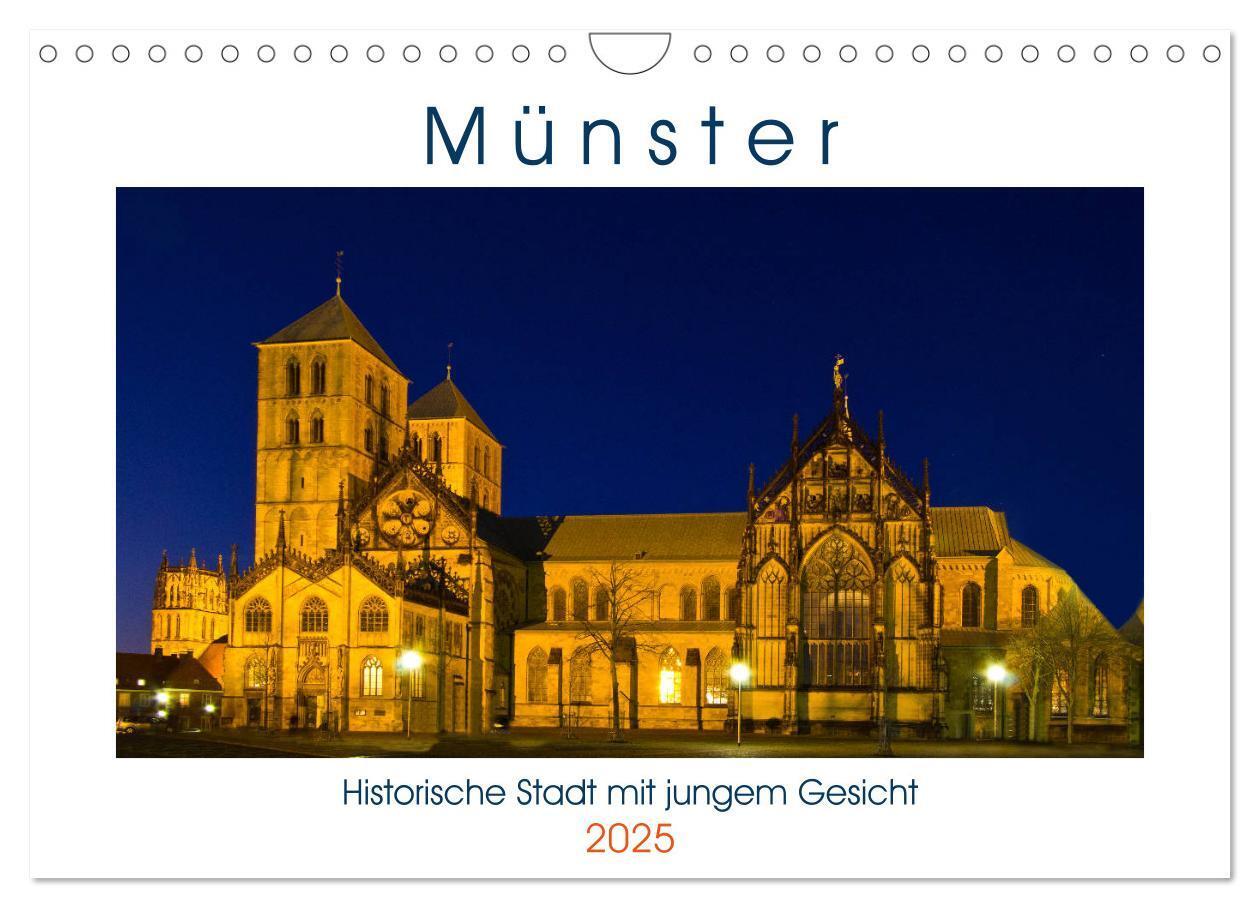 Cover: 9783435623266 | Münster - Historische Stadt mit jungem Gesicht (Wandkalender 2025...