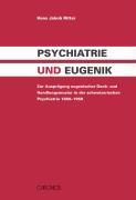 Cover: 9783034009225 | Ritter, H: Psychiatrie und Eugenik | Hans Jakob Ritter | Taschenbuch