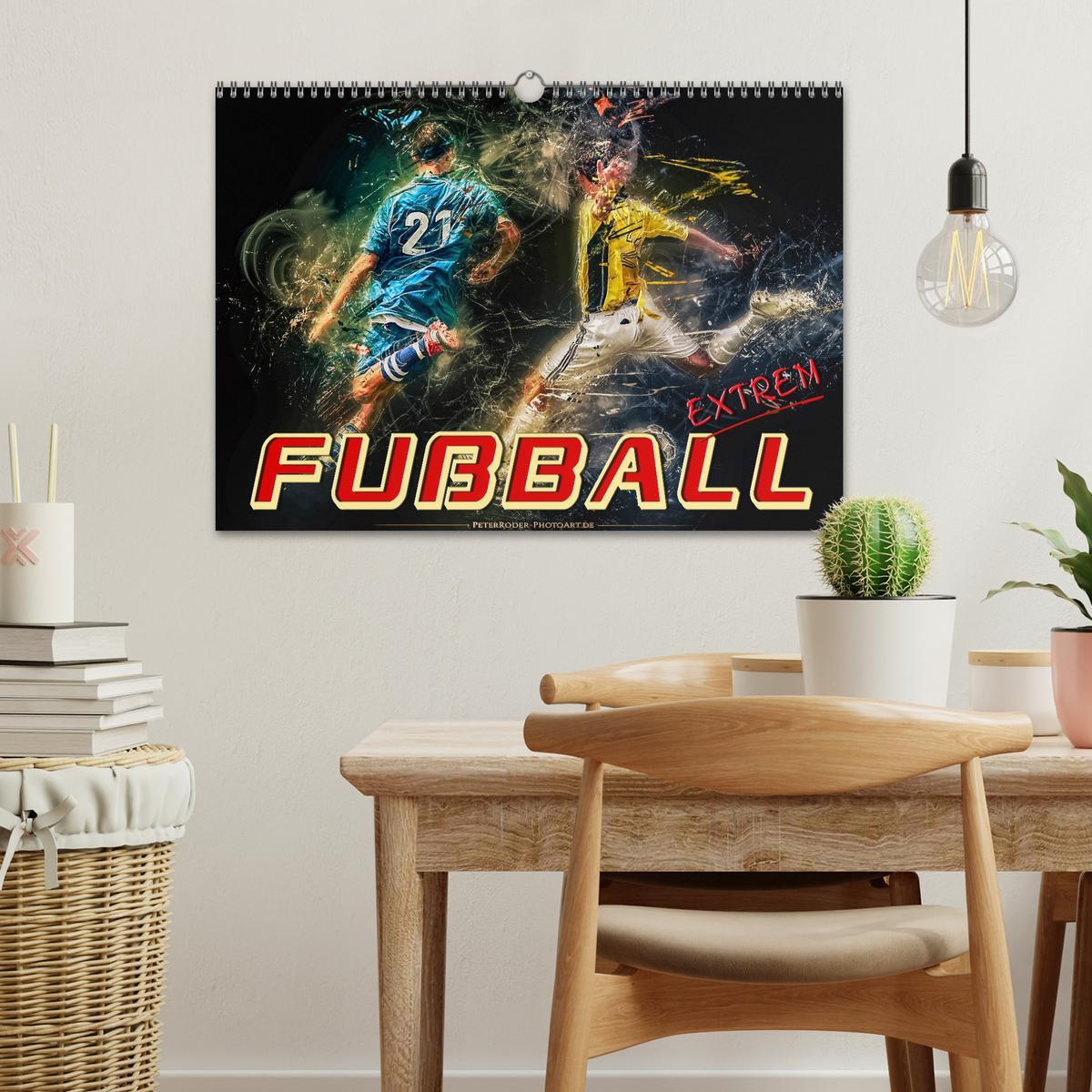 Bild: 9783435161140 | Fußball - extrem (Wandkalender 2025 DIN A3 quer), CALVENDO...