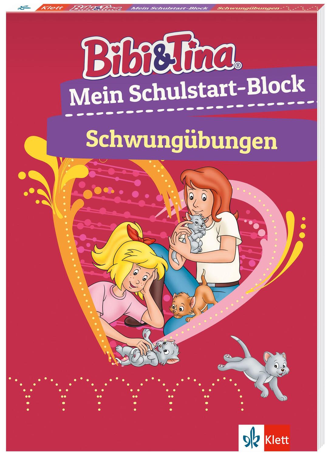 Cover: 9783129496992 | Bibi & Tina: Mein Schulstart-Block Schwungübungen | Taschenbuch | 2022