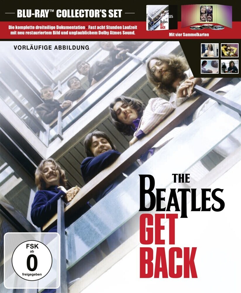 Cover: 8717418604516 | The Beatles: Get Back, 3 Blu-ray (Special Edition) | Blu-ray Disc