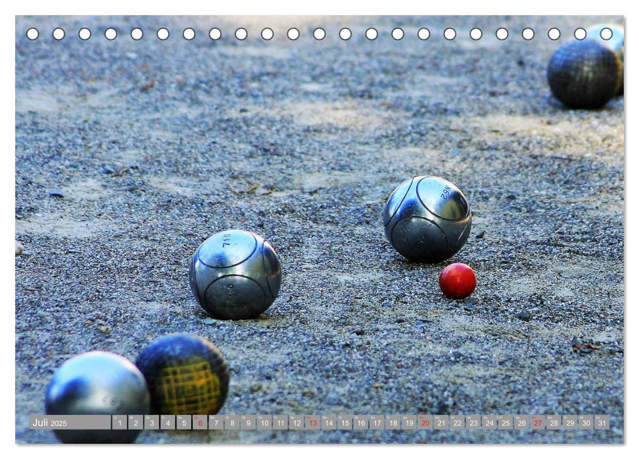 Bild: 9783435291847 | Boule. Konzentration - Sport - Entspannung (Tischkalender 2025 DIN...