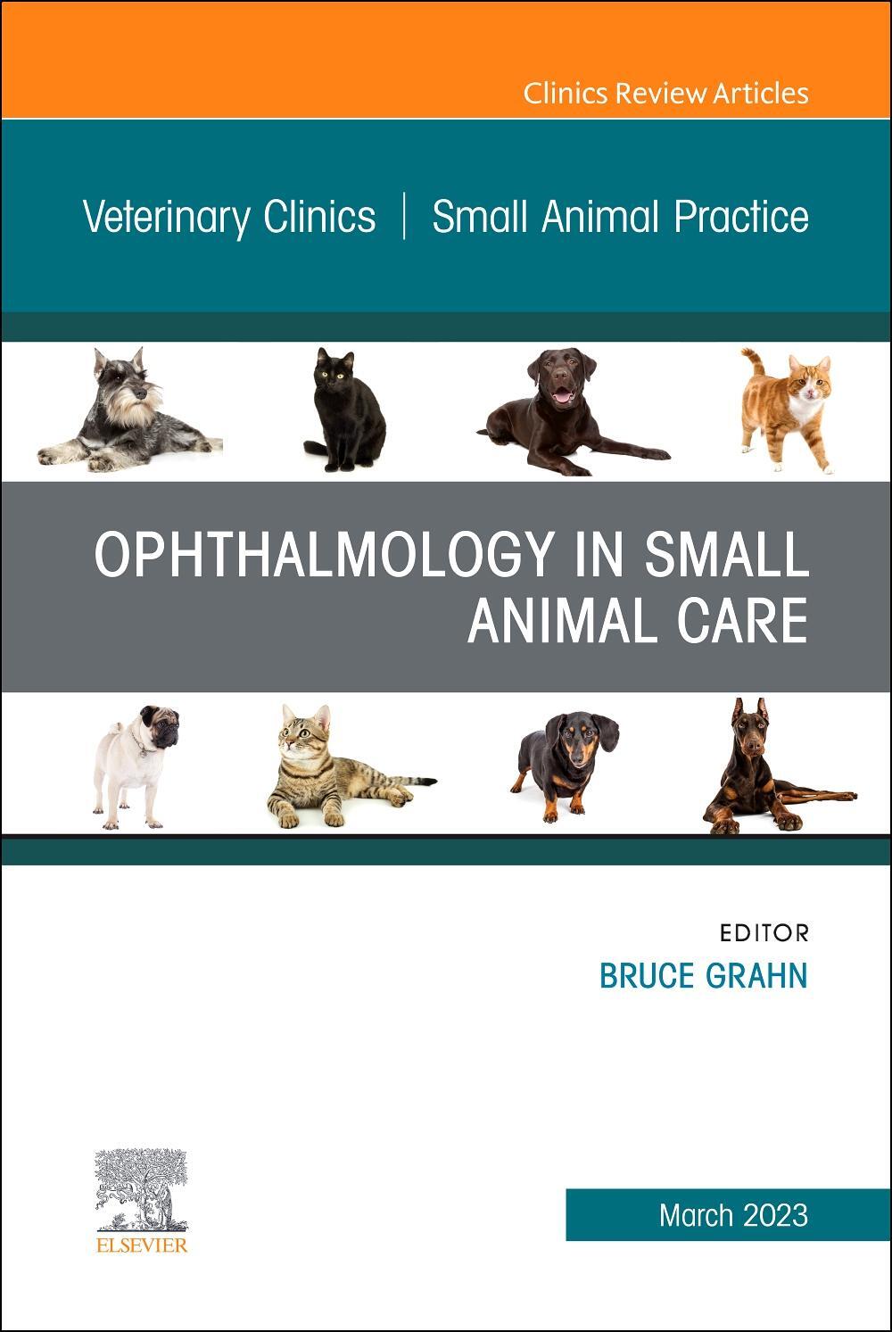 Cover: 9780323939553 | Ophthalmology in Small Animal Care, An Issue of Veterinary Clinics...