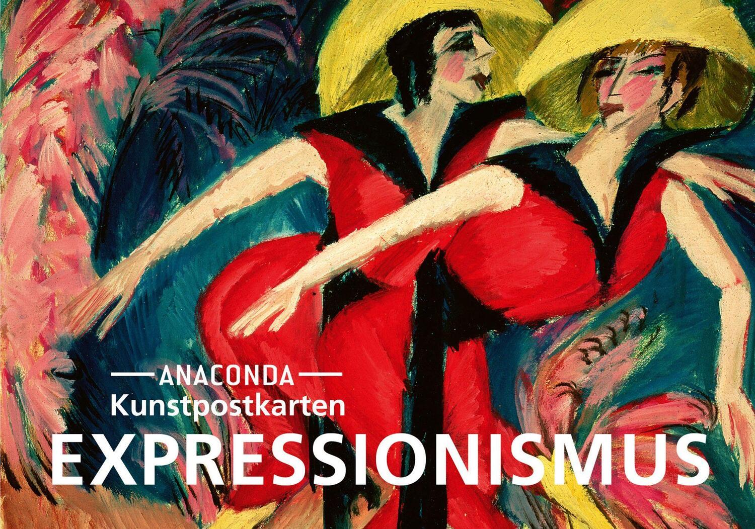 Cover: 9783730611869 | Postkarten-Set Expressionismus | 18 Kunstpostkarten | Anaconda Verlag