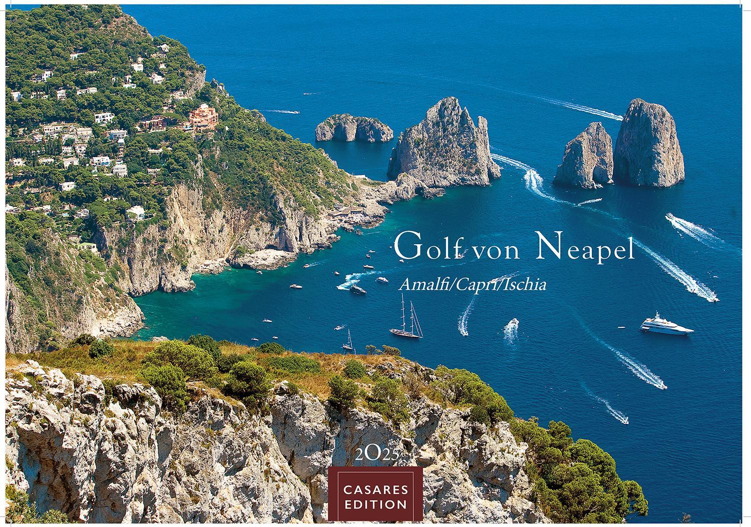 Cover: 9781835240274 | Golf von Neapel 2025 S 24x35 cm | Amalfi/Capri/Ischia | Kalender