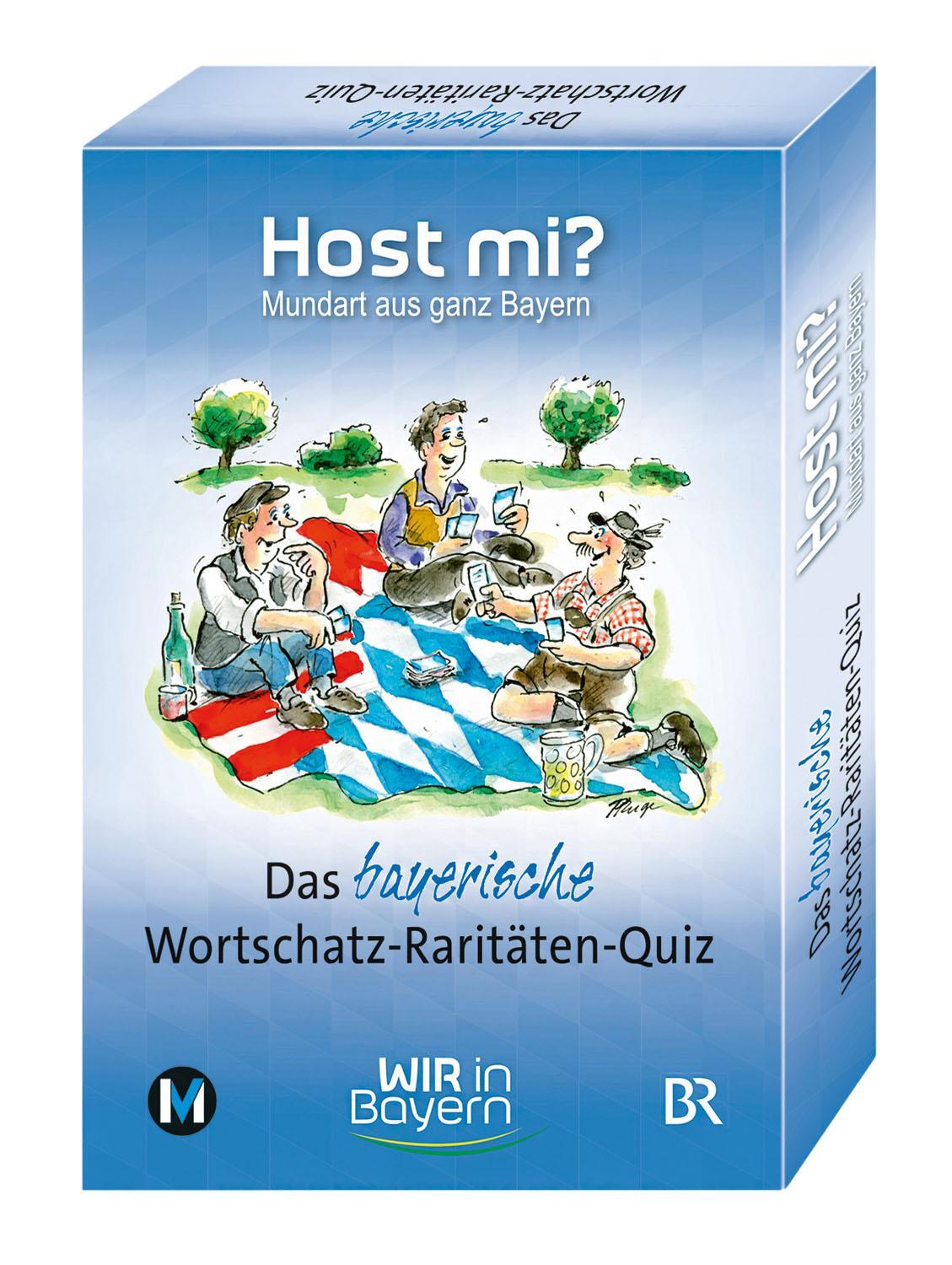 Cover: 9783763040520 | Host mi? - Das bayerische Wortschatz-Raritäten-Quiz | Anthony Rowley