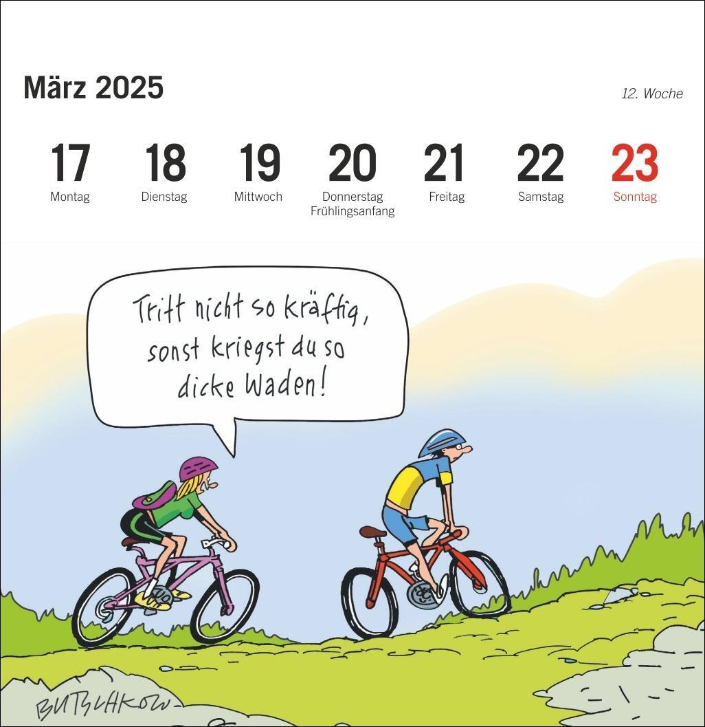 Bild: 9783756408061 | Peter Butschkow: Fahrrad unser Premium-Postkartenkalender 2025 | 54 S.