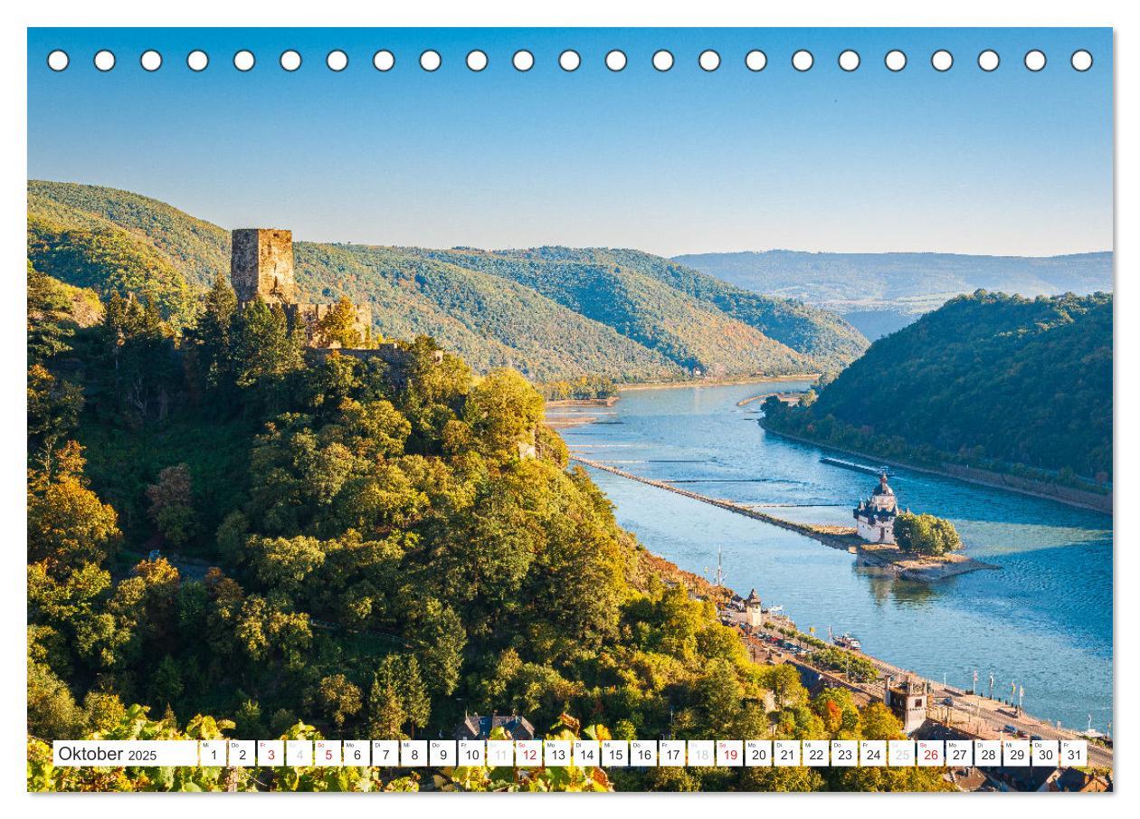 Bild: 9783457149737 | Kaub - Romantische Stadt am Rhein (Tischkalender 2025 DIN A5 quer),...