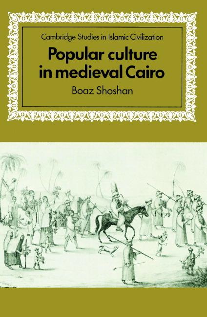 Cover: 9780521894296 | Popular Culture in Medieval Cairo | Boaz Shoshan | Taschenbuch | 2002