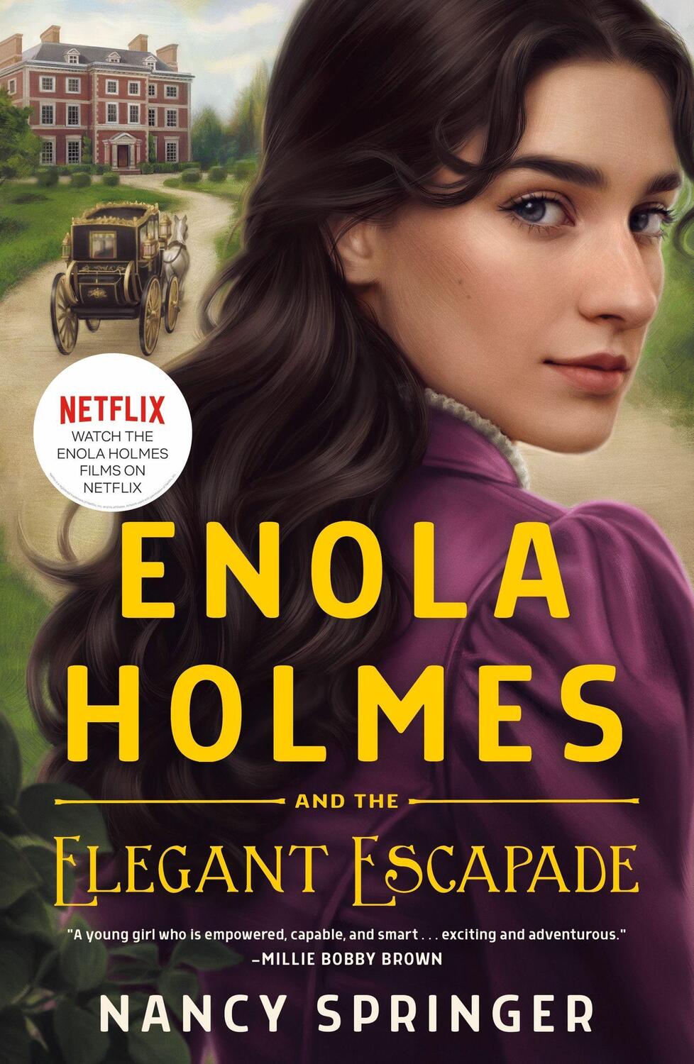 Cover: 9781250906229 | Enola Holmes and the Elegant Escapade | Nancy Springer | Taschenbuch