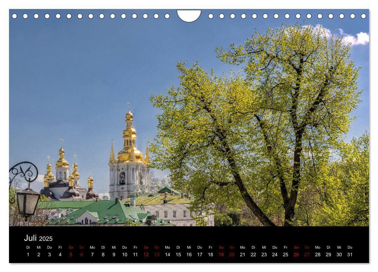 Bild: 9783435433483 | Unterwegs in Kiew (Wandkalender 2025 DIN A4 quer), CALVENDO...