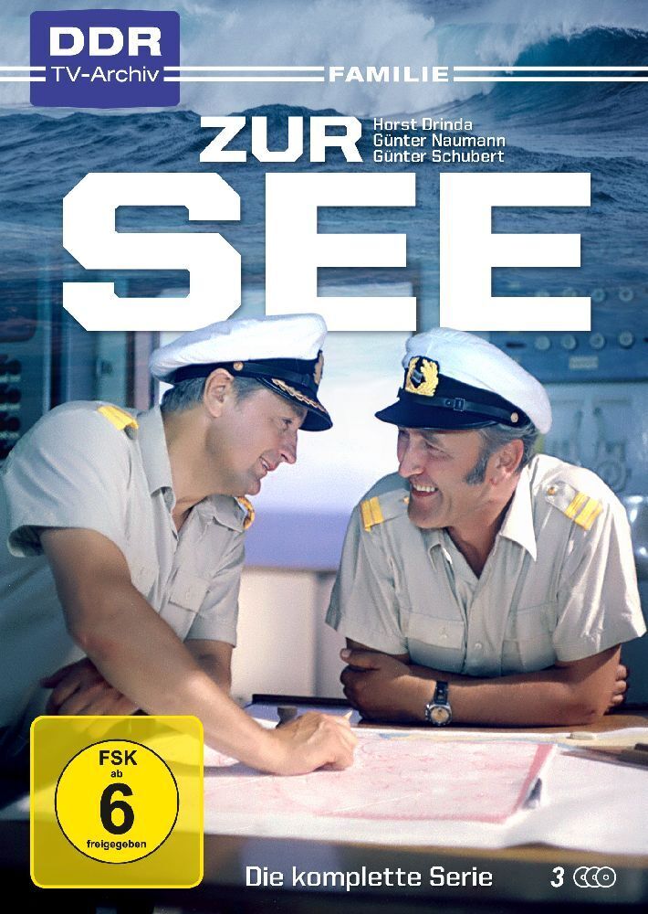 Cover: 4052912391529 | Zur See - Die komplette Serie, 3 DVDs | DDR 1977 | Wolfgang Luderer