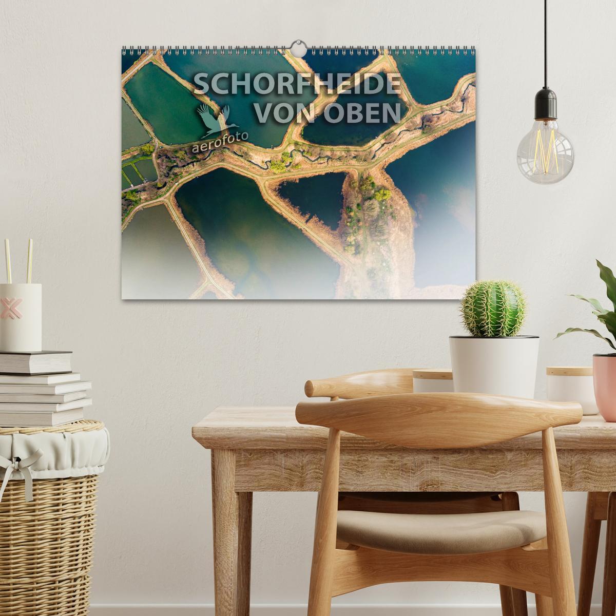 Bild: 9783435345267 | Schorfheide von oben (Wandkalender 2025 DIN A3 quer), CALVENDO...