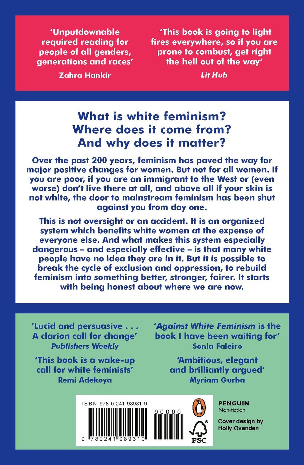 Rückseite: 9780241989319 | Against White Feminism | Rafia Zakaria | Taschenbuch | Englisch | 2022