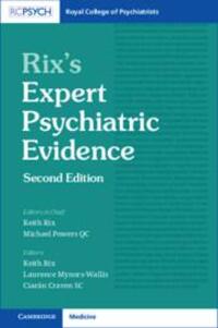 Cover: 9781911623687 | Rix's Expert Psychiatric Evidence | Keith Rix (u. a.) | Taschenbuch