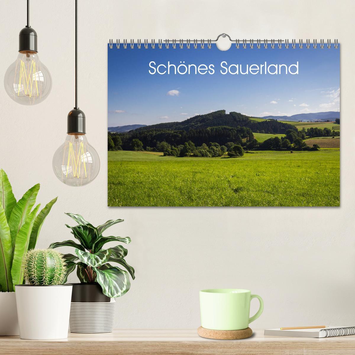 Bild: 9783435398010 | Schönes Sauerland (Wandkalender 2025 DIN A4 quer), CALVENDO...