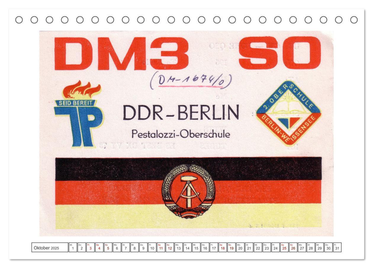 Bild: 9783383940033 | DDR Amateurfunk Historische Karten (Tischkalender 2025 DIN A5...