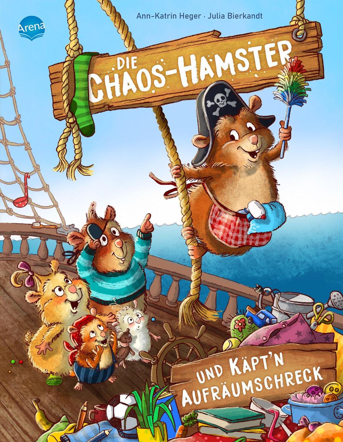 Cover: 9783401716541 | Die Chaos-Hamster und Käpt'n Aufräumschreck | Ann-Katrin Heger | Buch