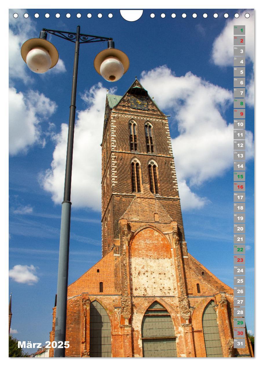 Bild: 9783457156001 | Wismar Stadtansichten (Wandkalender 2025 DIN A4 hoch), CALVENDO...