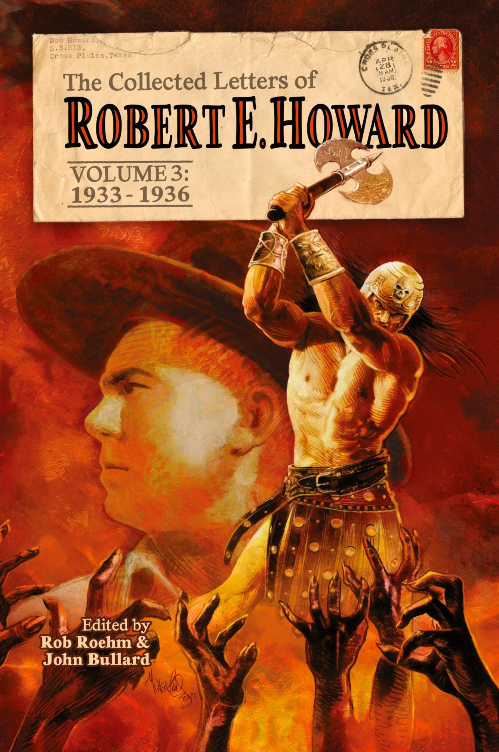 Cover: 9781955446051 | The Collected Letters of Robert E. Howard, Volume 3 | Robert E. Howard