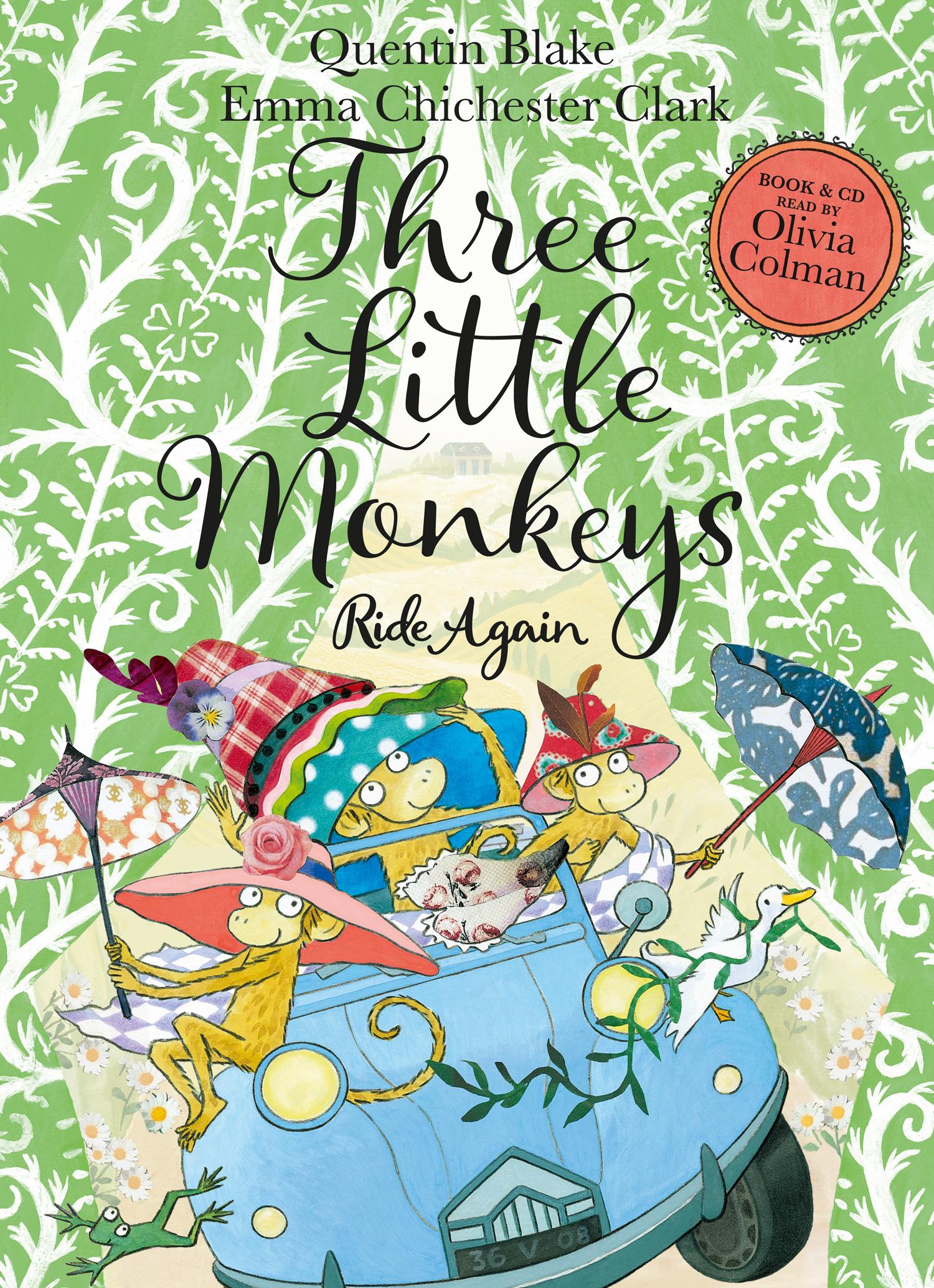 Cover: 9780008385972 | Three Little Monkeys Ride Again | Book &amp; CD | Quentin Blake | Buch