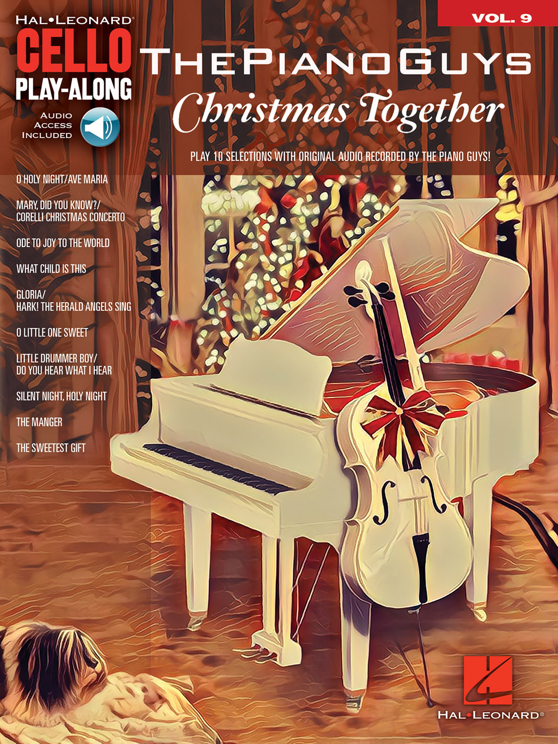 Cover: 888680725921 | The Piano Guys - Christmas Together | Cello Play-Along | Hal Leonard