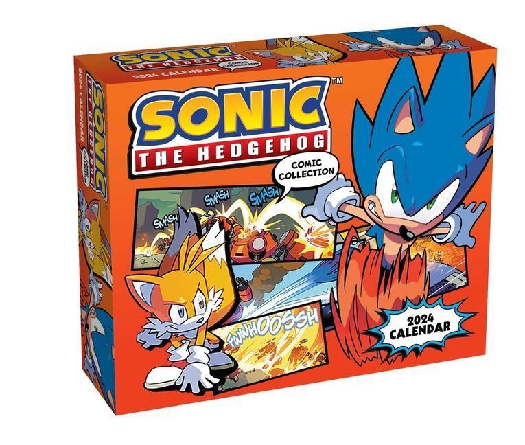 Cover: 9781419768712 | Sonic the Hedgehog Comic Collection 2024 Day-To-Day Calendar | Sega