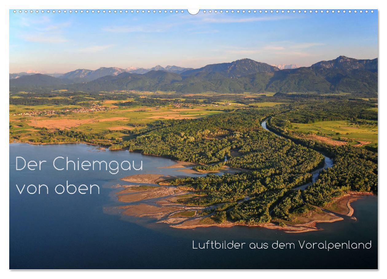 Cover: 9783675638440 | Der Chiemgau von oben (Wandkalender 2024 DIN A2 quer), CALVENDO...