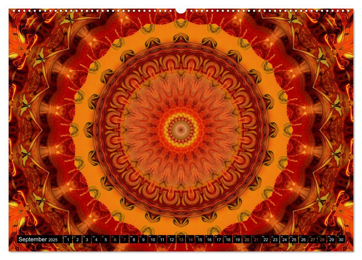 Bild: 9783435410743 | Energie - Mandalas in orange (hochwertiger Premium Wandkalender...