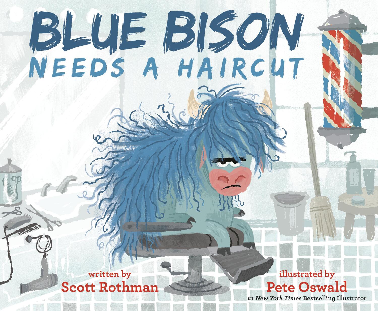 Cover: 9780593428160 | Blue Bison Needs a Haircut | Scott Rothman | Buch | The Bison Family