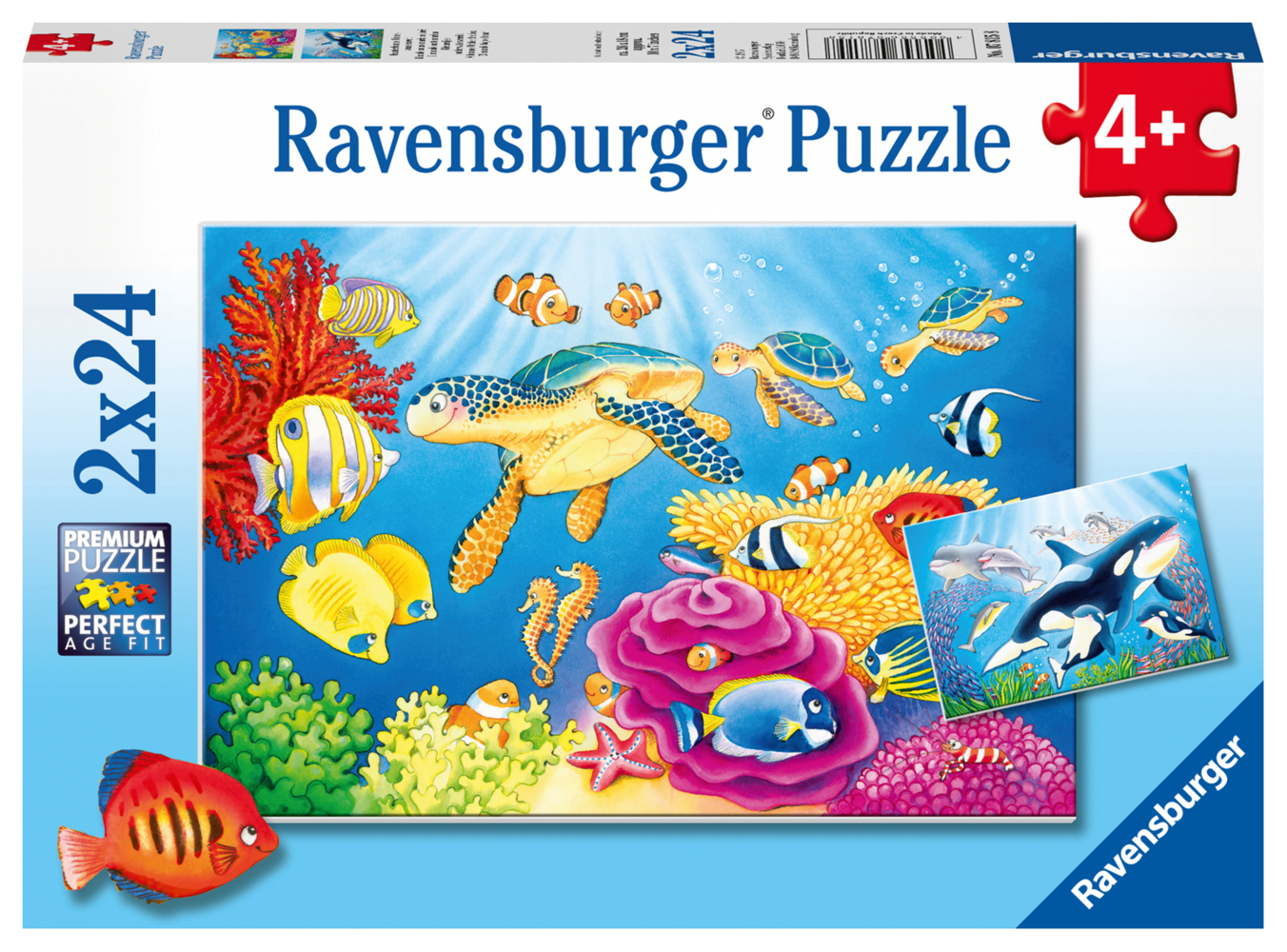 Cover: 4005556078158 | Ravensburger Kinderpuzzle - 07815 Kunterbunte Unterwasserwelt -...