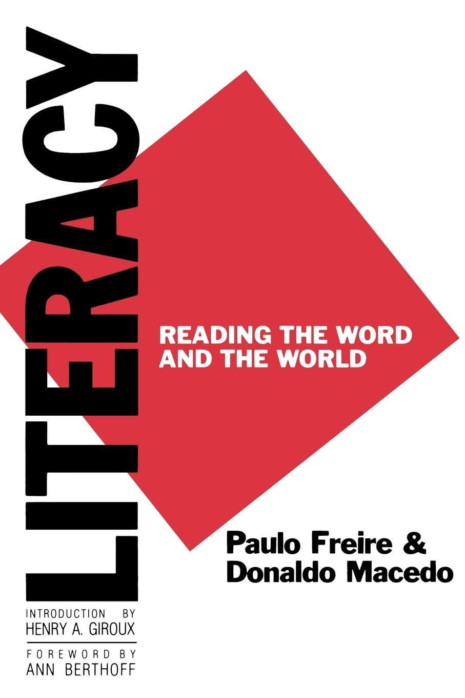 Cover: 9780897891264 | Literacy | Reading the Word and the World | Paulo Freire (u. a.)