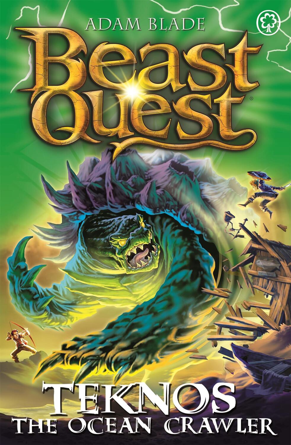 Cover: 9781408362143 | Beast Quest: Teknos the Ocean Crawler | Series 26 Book 1 | Adam Blade