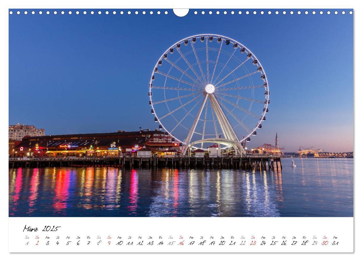 Bild: 9783435612758 | Eine Reise nach Seattle (Wandkalender 2025 DIN A3 quer), CALVENDO...