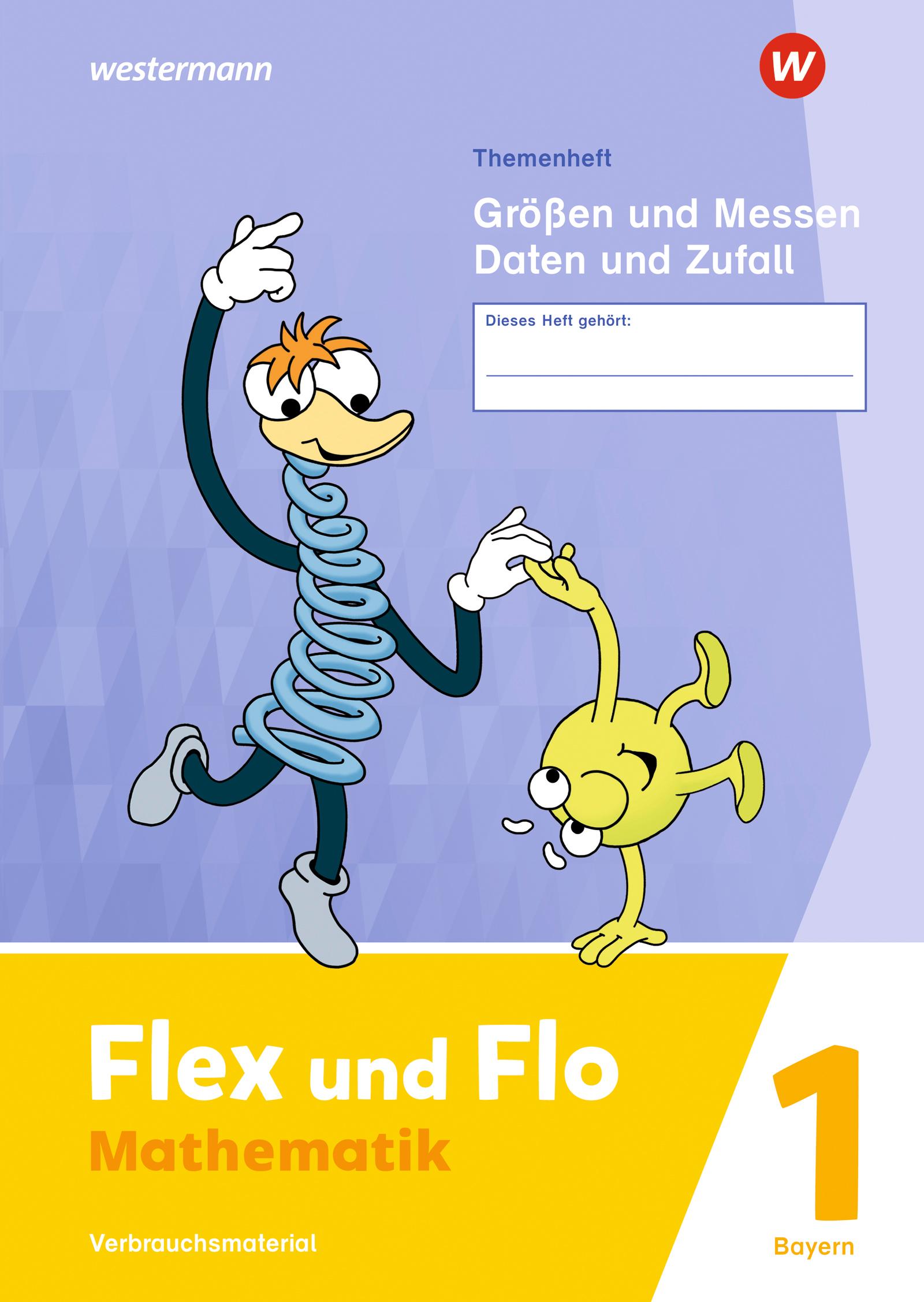 Cover: 9783141186932 | Flex und Flo: Themenheft Größen und Messen - Daten und Zufall 1...