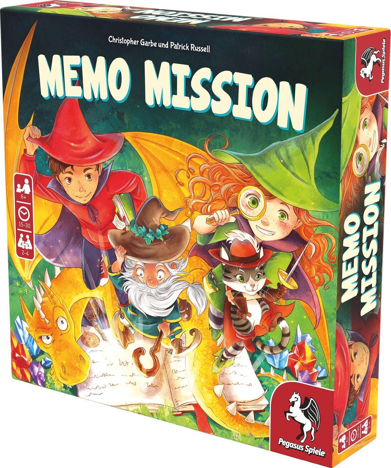 Cover: 4250231731716 | Memo Mission | Spiel | Deutsch | 2023 | Pegasus Spiele GmbH