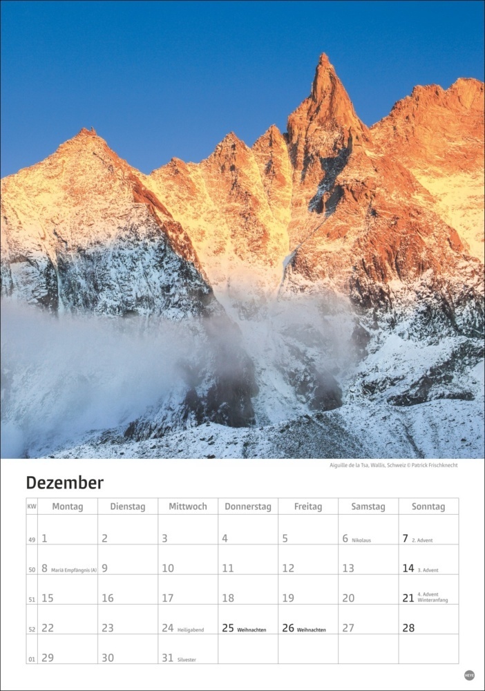 Bild: 9783756405602 | Alpen Kalender 2025 | Kalender | Spiralbindung | 13 S. | Deutsch