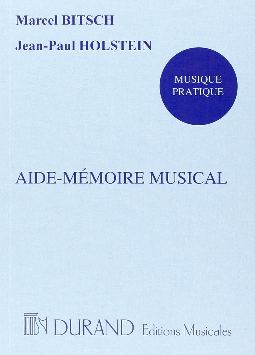 Cover: 9790044067718 | Aide-mémoire musical Musiklehre (frz) | Marcel Bitsch | Buch