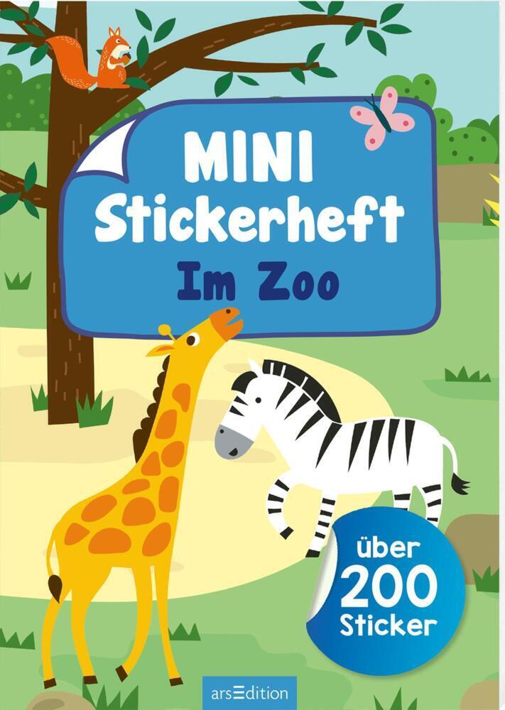 Cover: 9783845848181 | MINI-Stickerheft - Im Zoo | Über 200 Sticker | Izabella Markiewicz