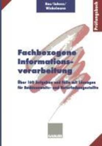 Cover: 9783409197502 | Fachbezogene Informationsverarbeitung | Werner Hau (u. a.) | Buch