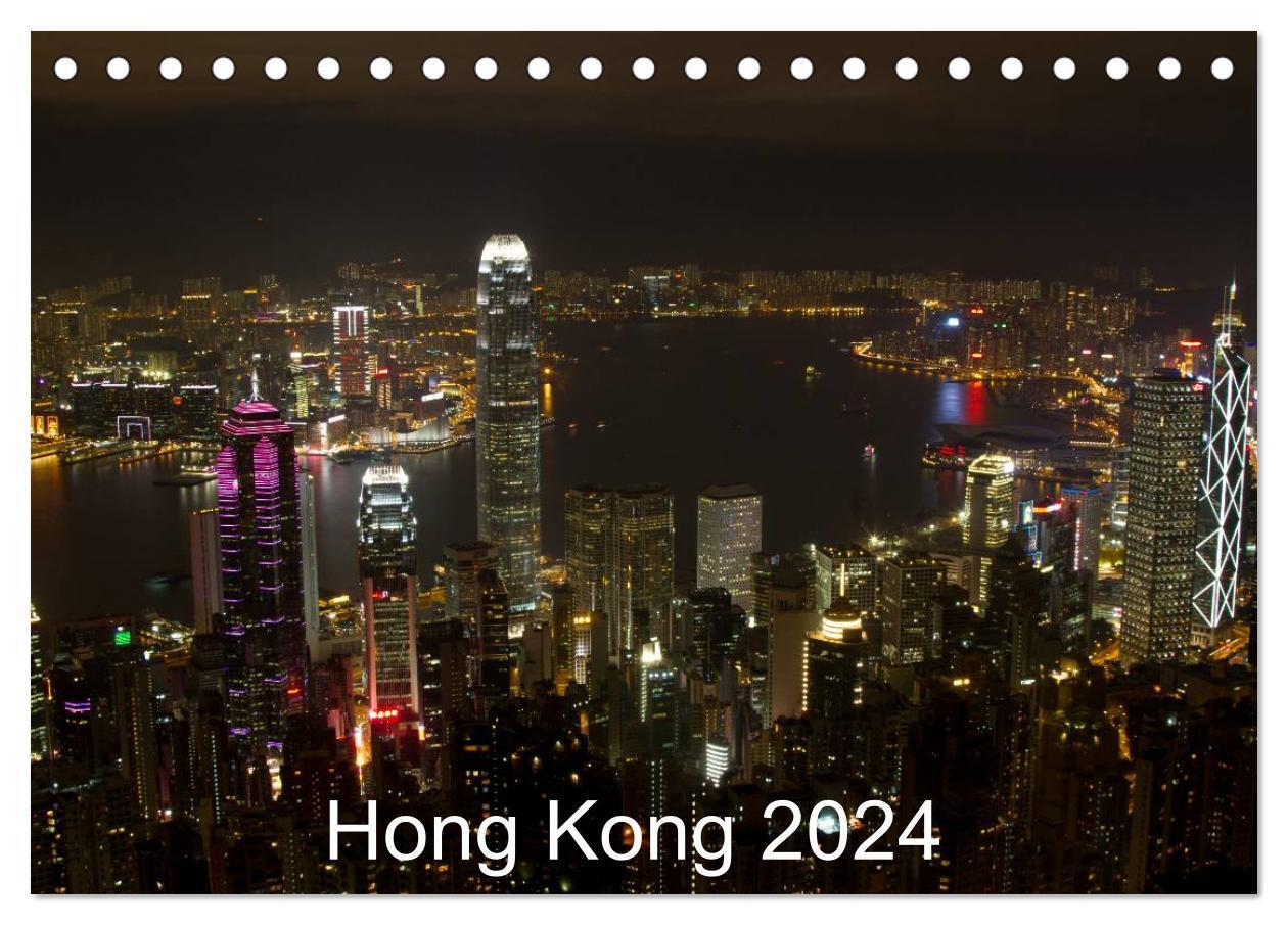 Cover: 9783675637801 | Hong Kong 2024 (Tischkalender 2024 DIN A5 quer), CALVENDO...