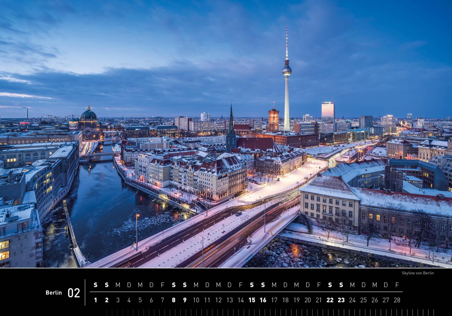 Bild: 9783968555324 | 360° Berlin Premiumkalender 2025 | Jan Becke | Kalender | 13 S. | 2025