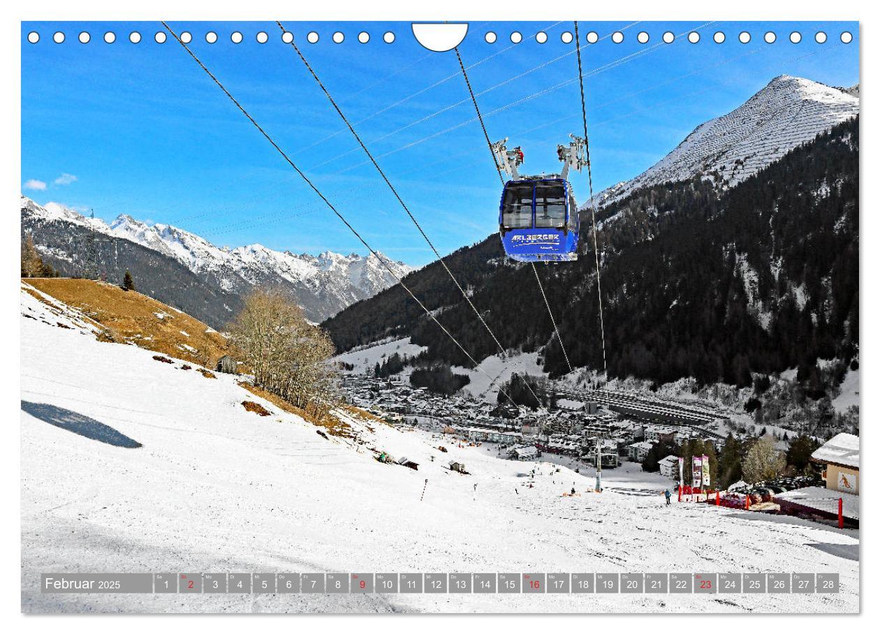 Bild: 9783435160617 | St. Anton am Arlberg (Wandkalender 2025 DIN A4 quer), CALVENDO...