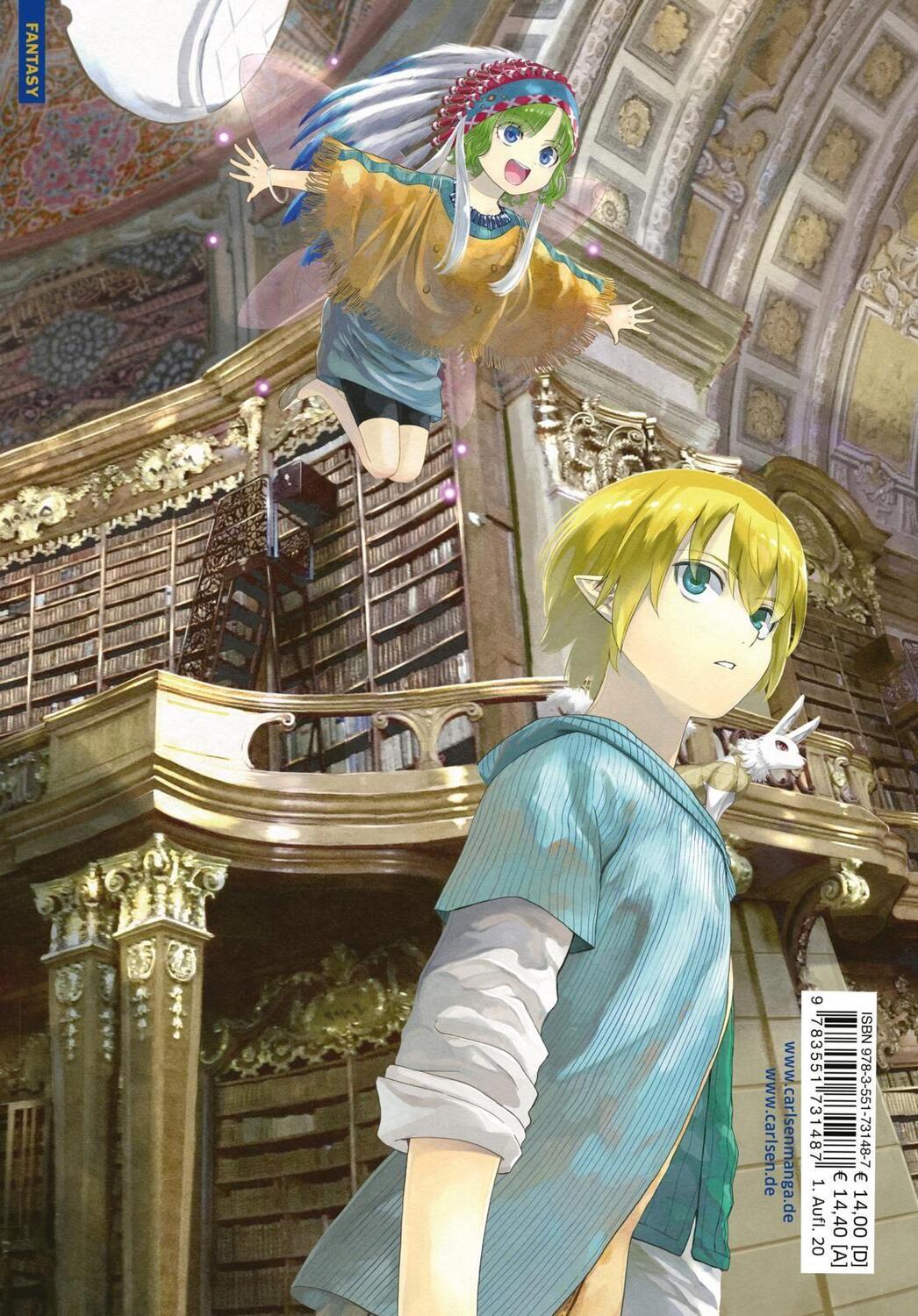 Rückseite: 9783551731487 | Magus of the Library 2 | Mitsu Izumi | Taschenbuch | 256 S. | Deutsch