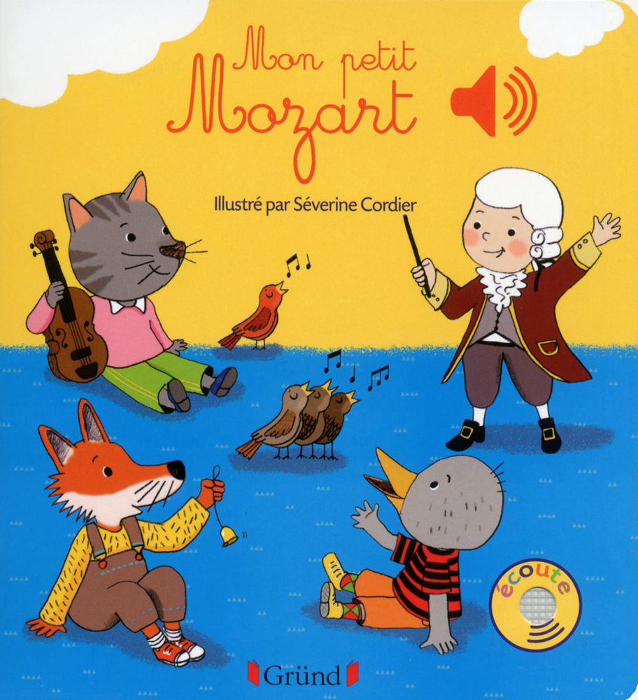 Cover: 9782324008214 | Mon petit Mozart | Mes Premiers Livres Sonores | Cordier