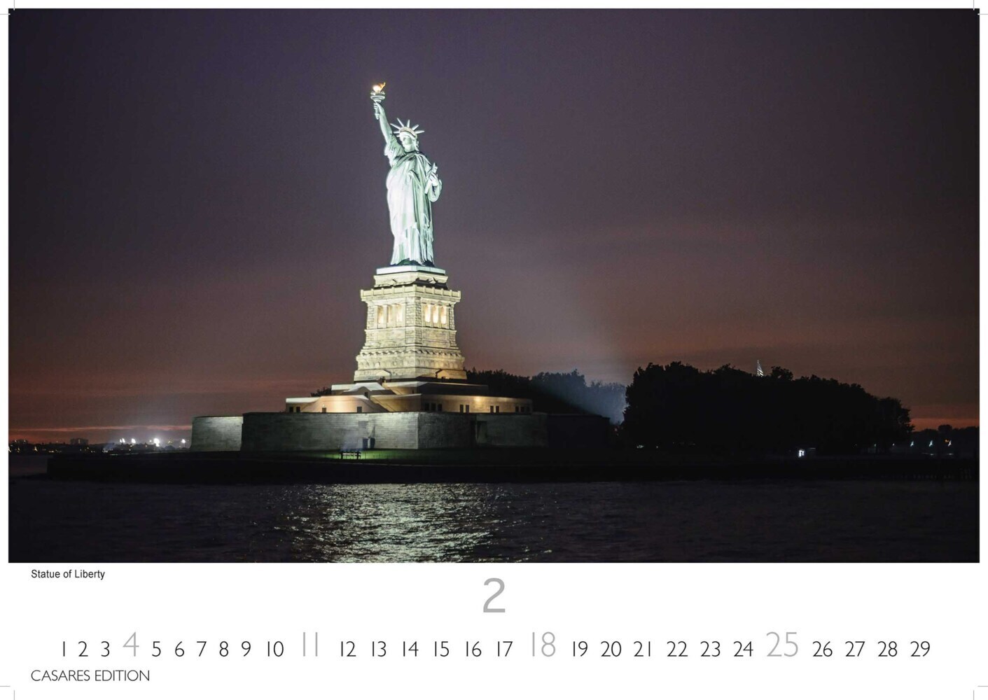 Bild: 9789918621255 | New York 2024 L 35x50cm | Kalender | 14 S. | Deutsch | 2024